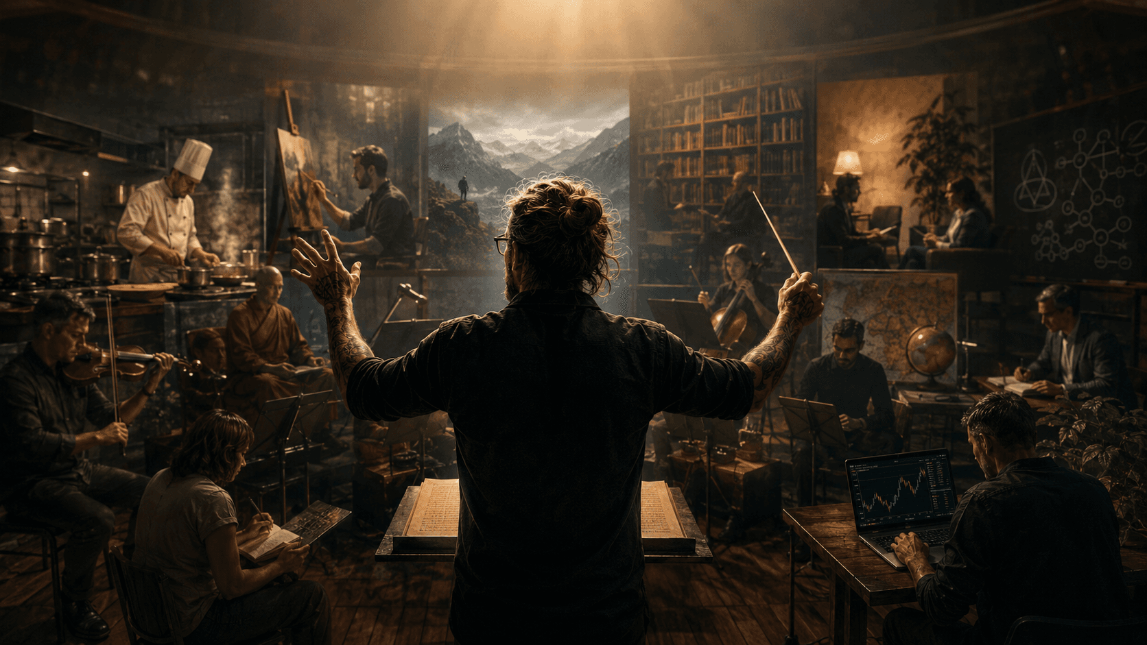 You Never Finish Anything? You're Not a Quitter — You're a Conductor.